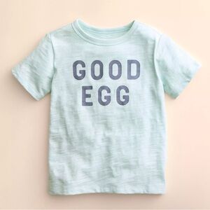 Little Co. organic cotton Good Egg tee